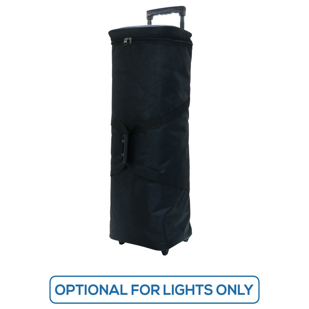 10 ft L - Shape Lumiere Light Wall® Configuration B Backlit Single - Sided (Graphic Package) - 123Displays