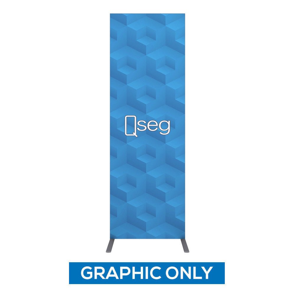 1.6 x 2.4 ft. QSEG Full Custom Print Graphic Only (50x150) - 123Displays