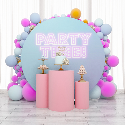 6ft Round Eurofit Fabric Stand