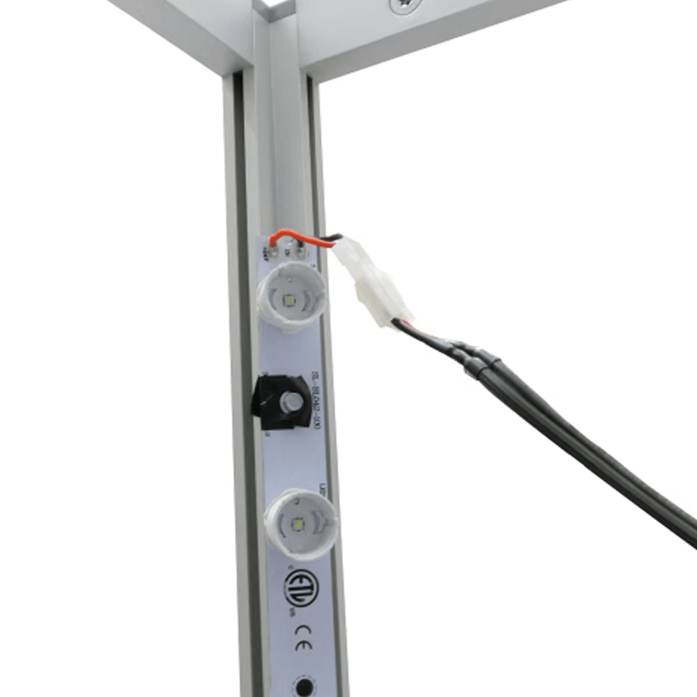 Big Sky Counter Silver Backlit 23" Top UV