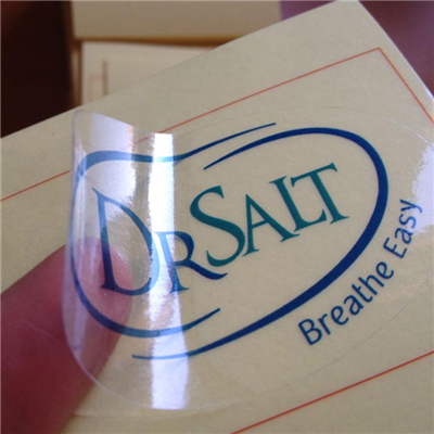 Large Clear Stickers