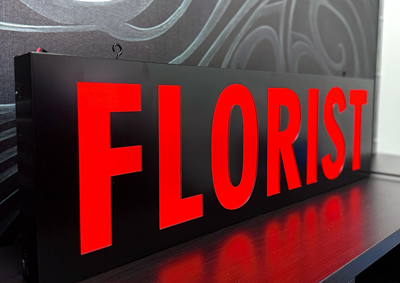 Custom Double Layered Lightbox