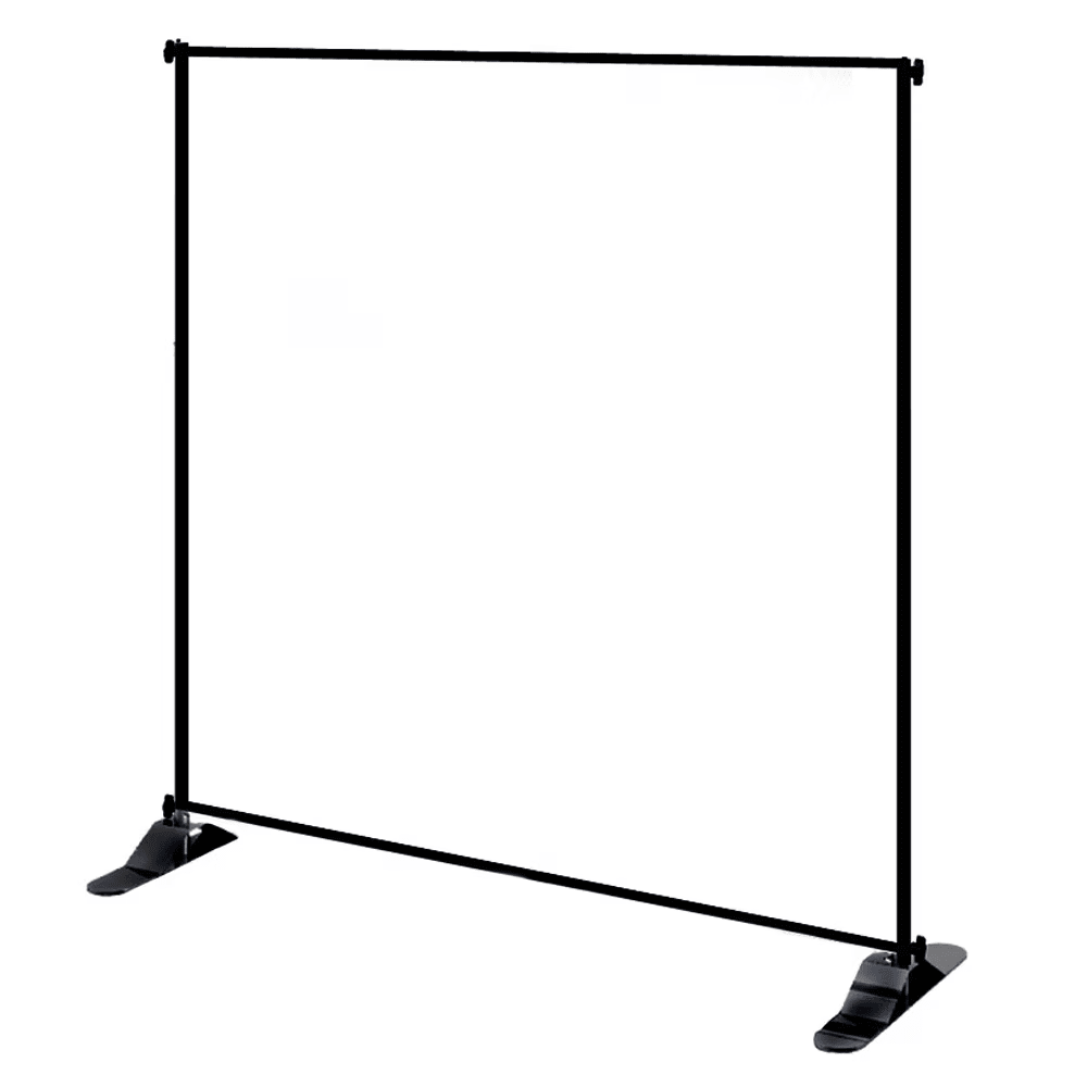 8 x 8 ft. Large Jumbo Banner Black Large Tube Single-Sided