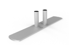 Waveline Media WLM-P-22R RIGHT FOOT, DOUBLE HOLE