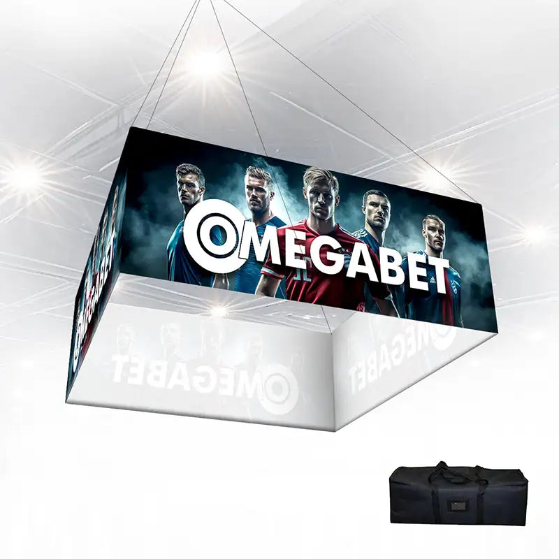 8x8x3.5 Ft Square Eurofit Hanging Display