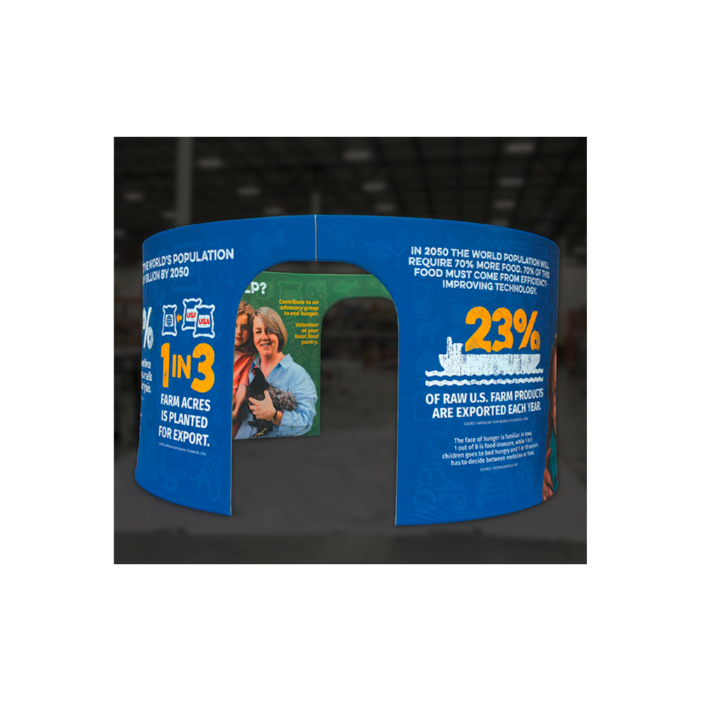 15ft x 8ft Formulate Tree House Room Tension Fabric Structure (Hardware Only)