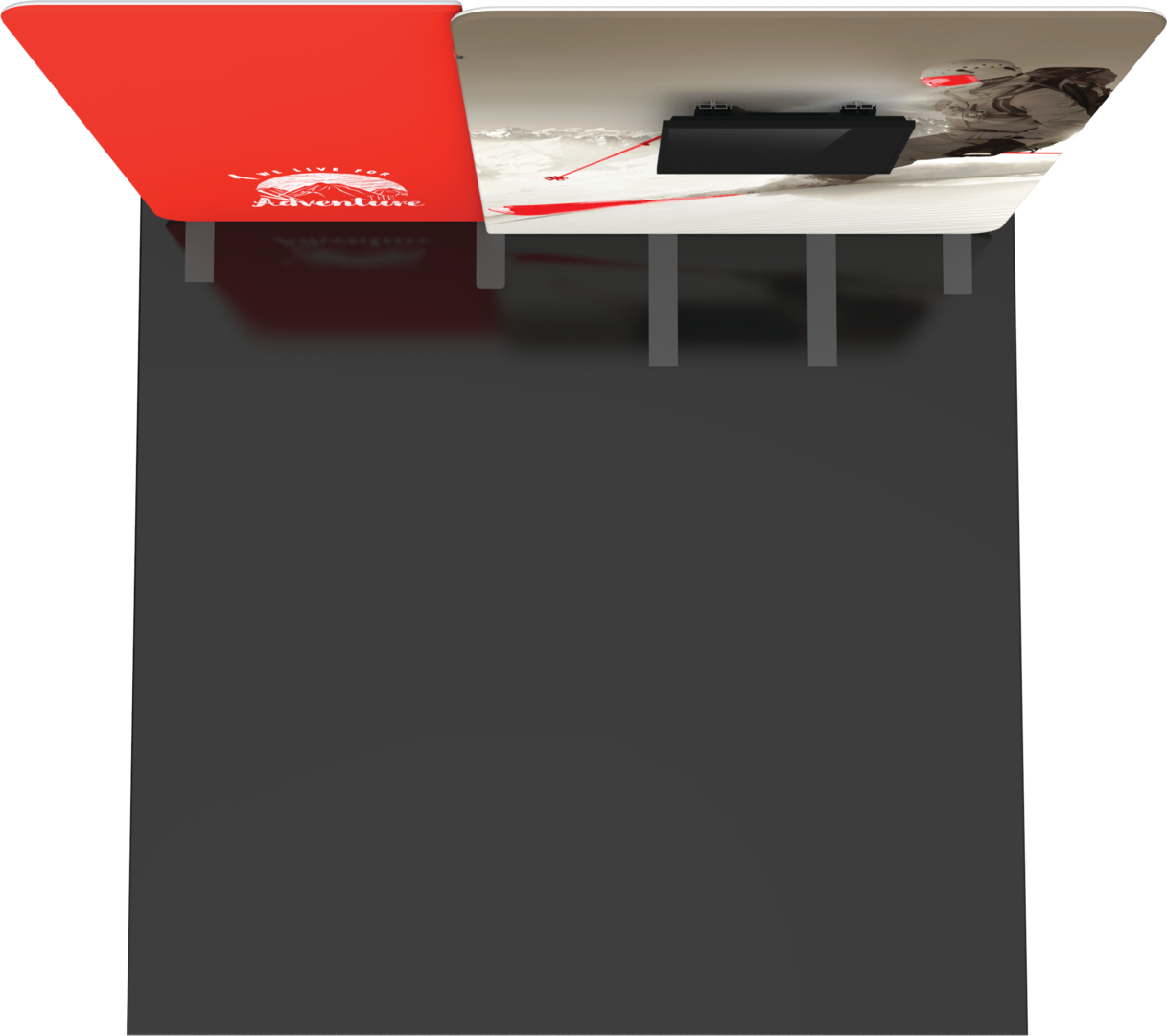 10ft Formulate Designer Series Kit 10 Fabric Backwall (Graphic Only)