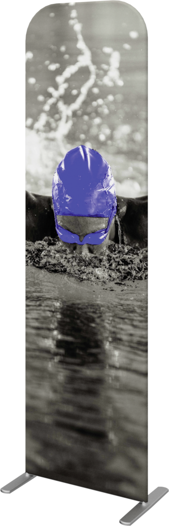 23.5in x 92in Formulate Essential Banner 600 Straight Single-Sided (Graphic Package)