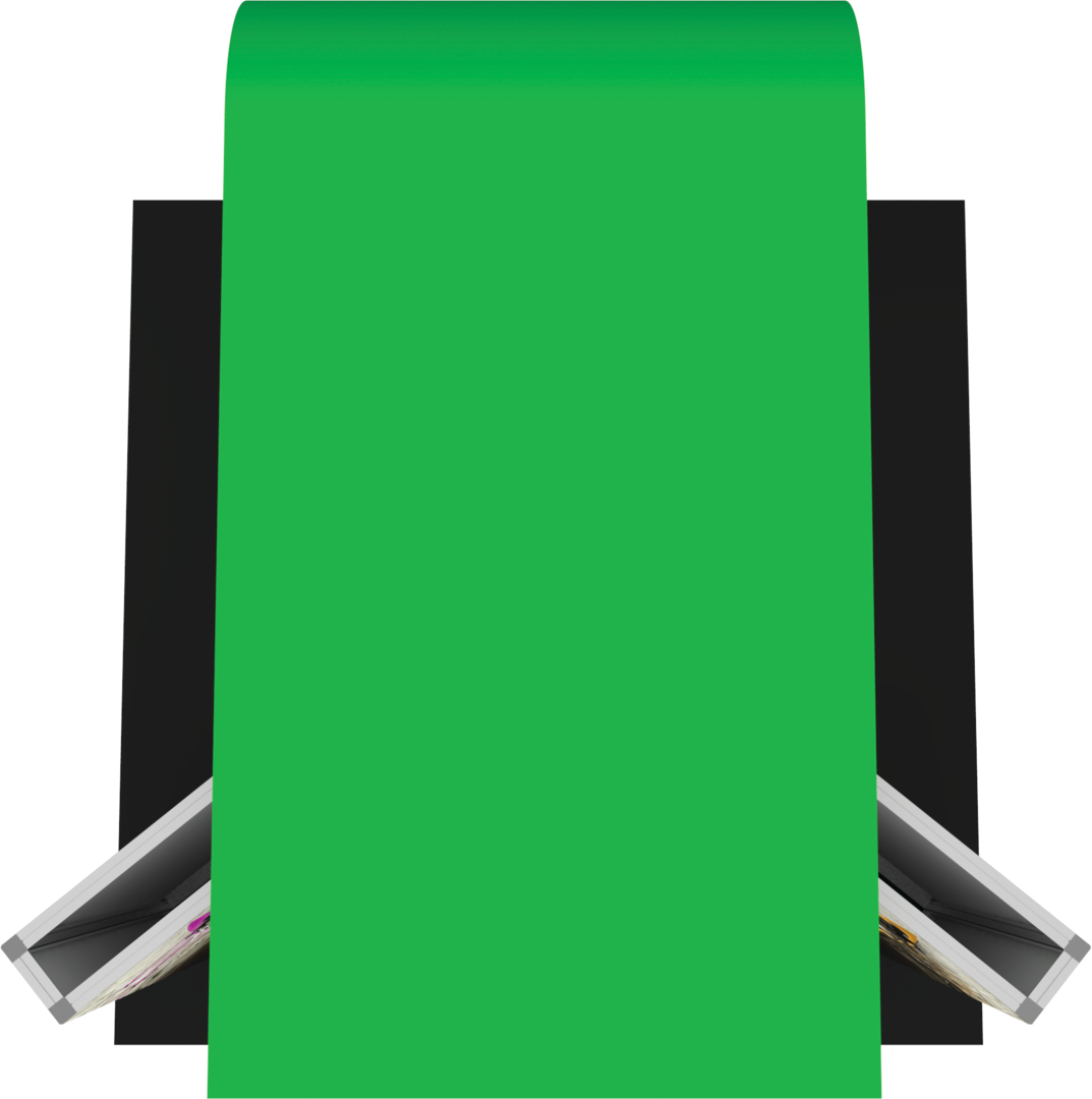 20ft x 20ft Formulate Fusion Island Booth Kit 09 Fabric Tower (Graphic Only)