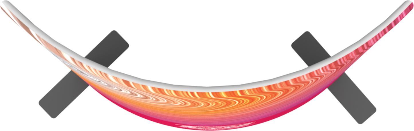 4ft x 8ft Modulate Magnetic Frame Banner 06 Convex Single-Sided (Graphic Package)