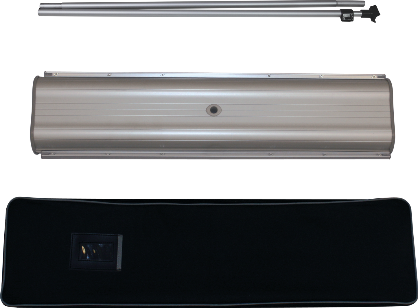 31.5in Orient Double-Sided 800 Retractable Banner Stand (Supreme Melinex Graphic Package)