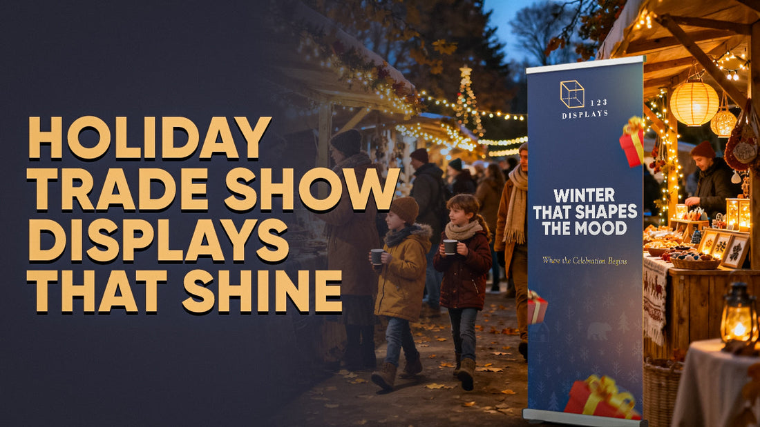 Holiday Trade Show Displays That Shine: Portable Ideas for Festive Events