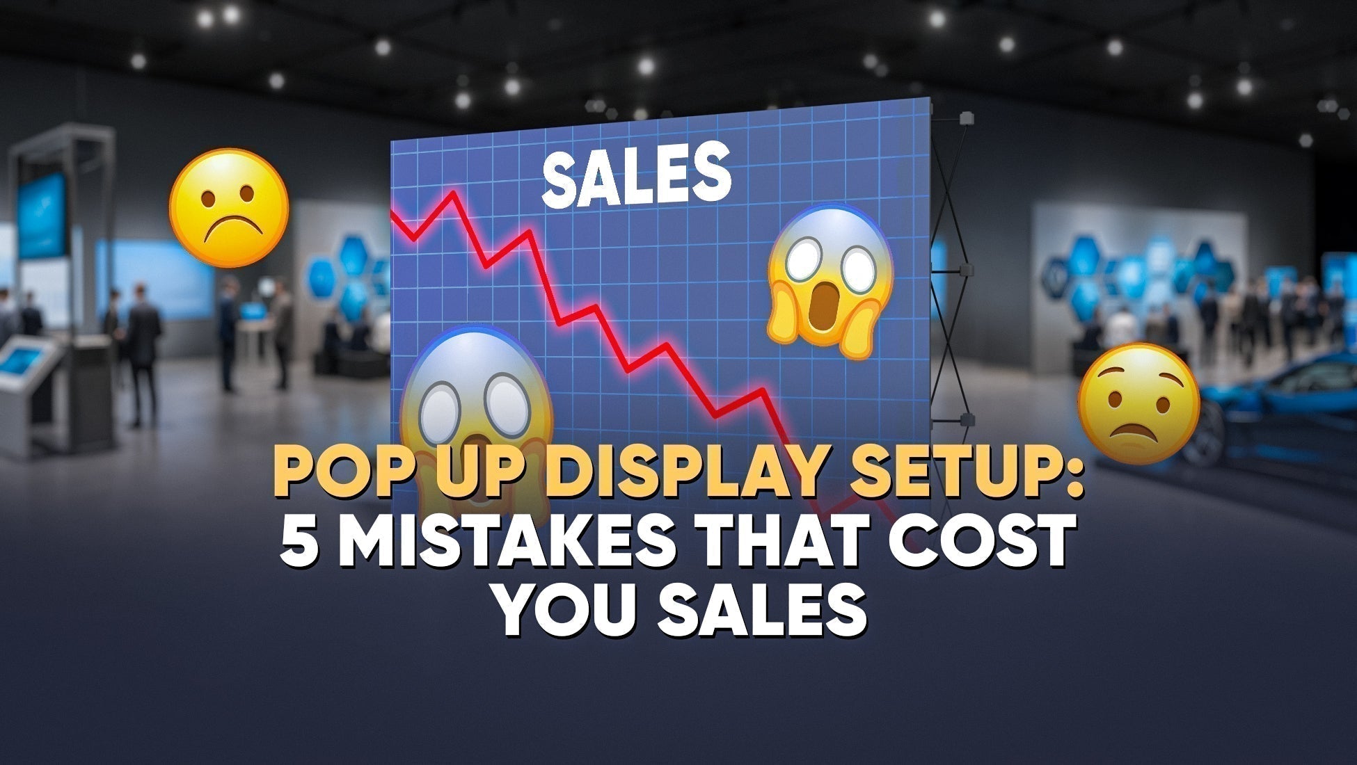 Pop Up Display Setup: 5 Mistakes That Cost You Sales – 123Displays
