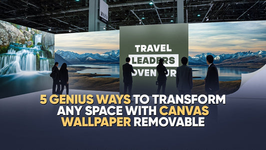 5 Genius Ways to Transform Any Space with Canvas Wallpaper Removable – From Homes to Offices, Restaurants and More