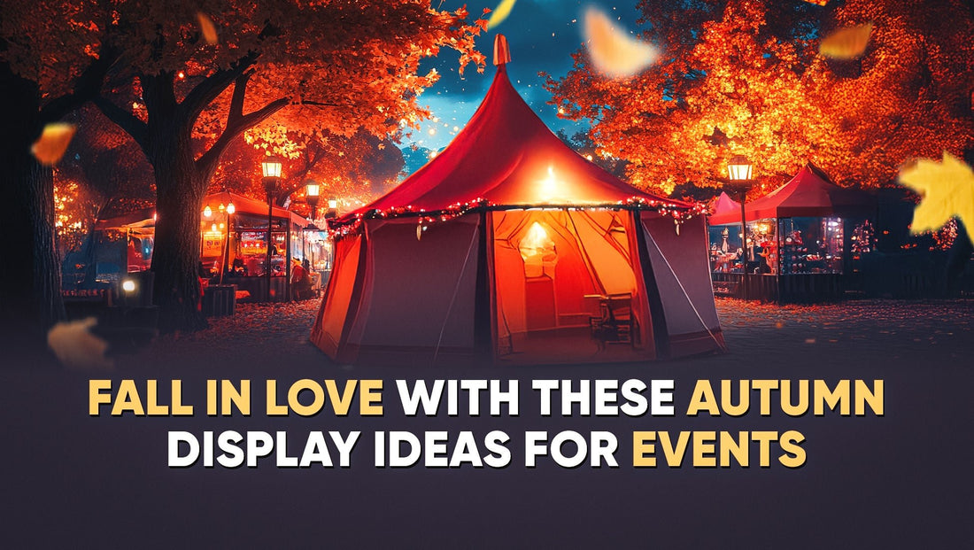 Fall Screen Displays Fall in Love with These Autumn Display Ideas for Events β 123Displays