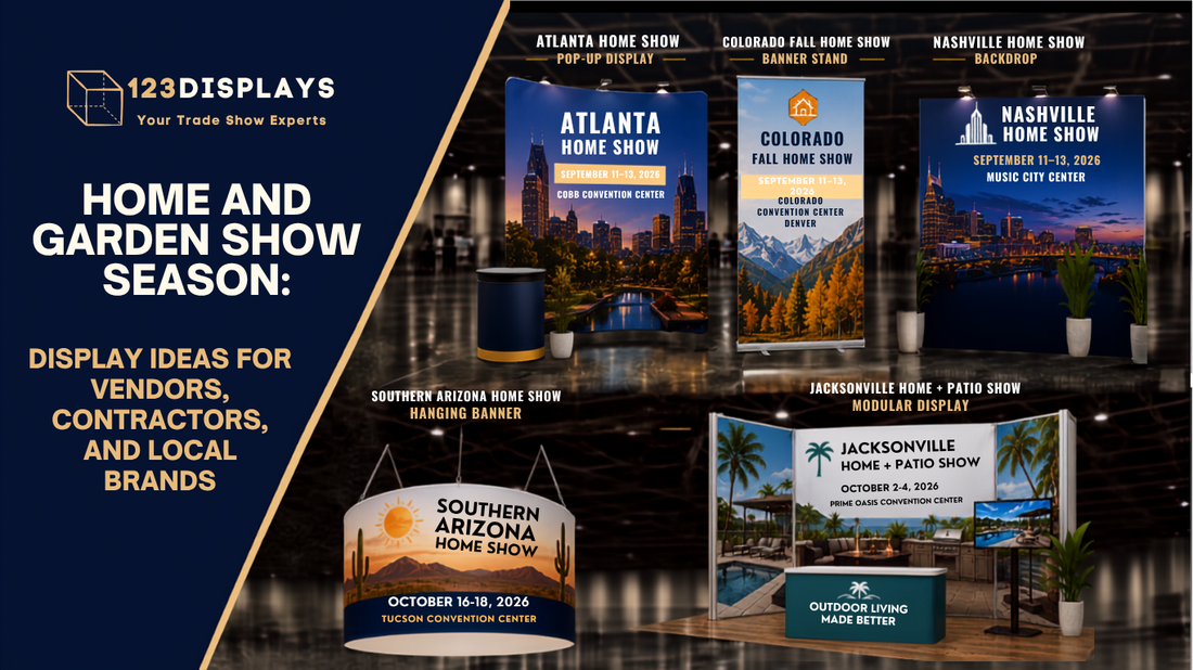 Home show booth display ideas for contractors and home improvement brands