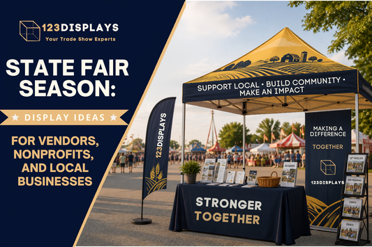 State Fair Season: Display Ideas for Vendors, Nonprofits, and Local Businesses