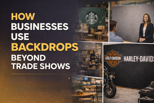Unexpected Ways Businesses Use Backdrops Beyond Trade Shows