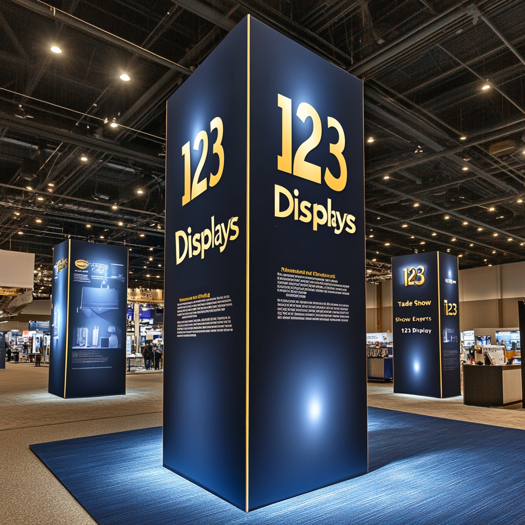 Tower Display Layout Backlit Tower Displays:Be the Center of Attention and Boost Your Brand ...