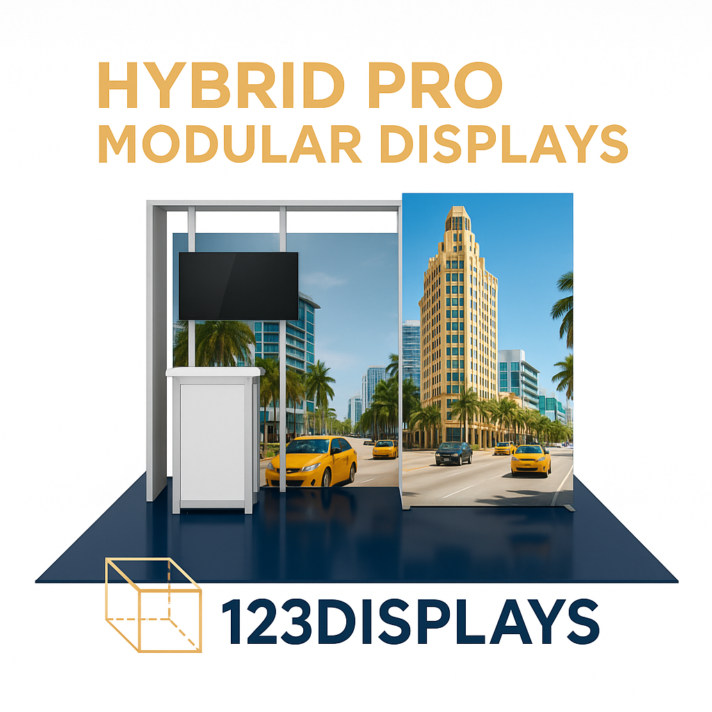 Hybrid Pro Modular Displays | Customizable Trade Show Booth Systems ...