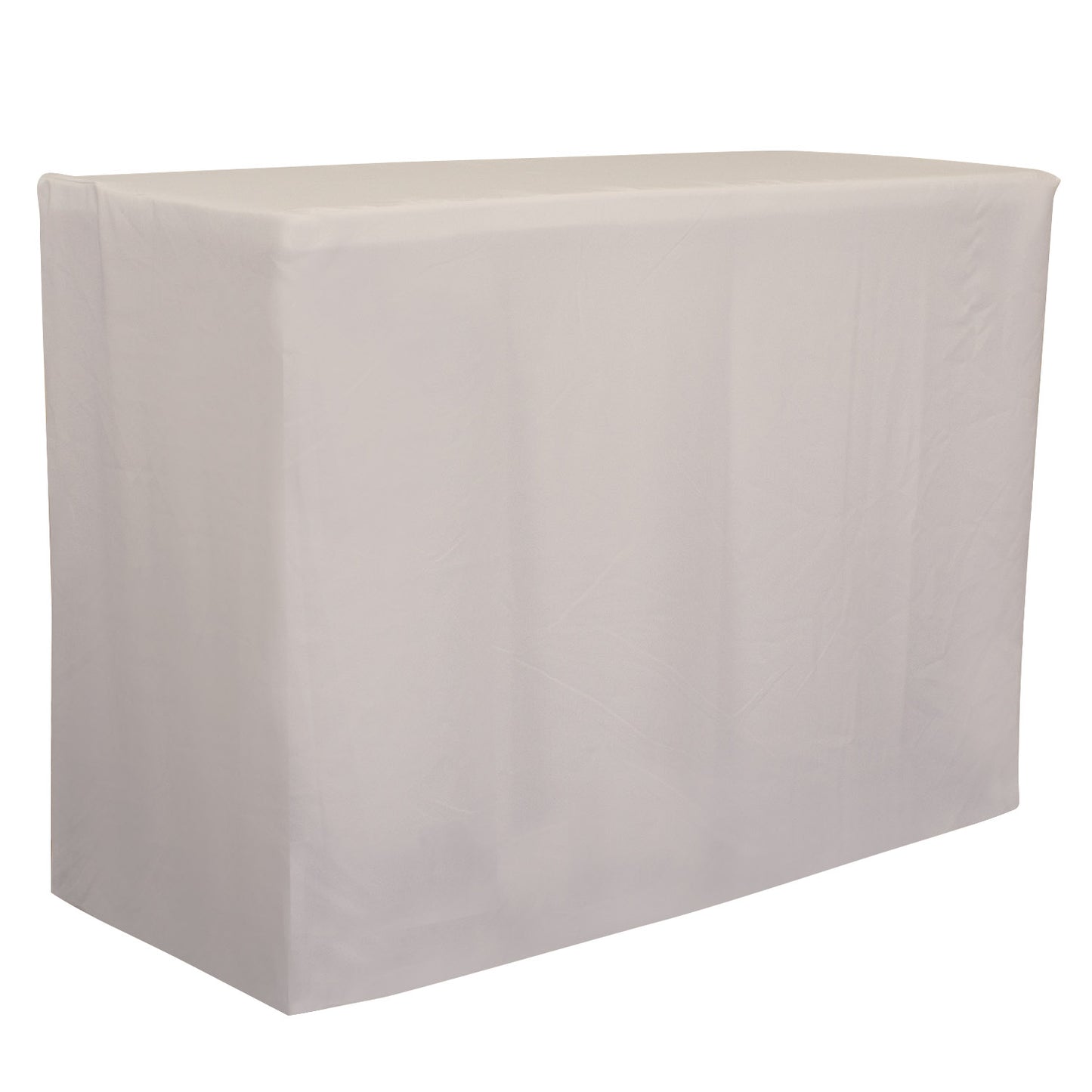 4' or 6' or 8' Fitted Table Throw (Unimprinted Clearance Colors)