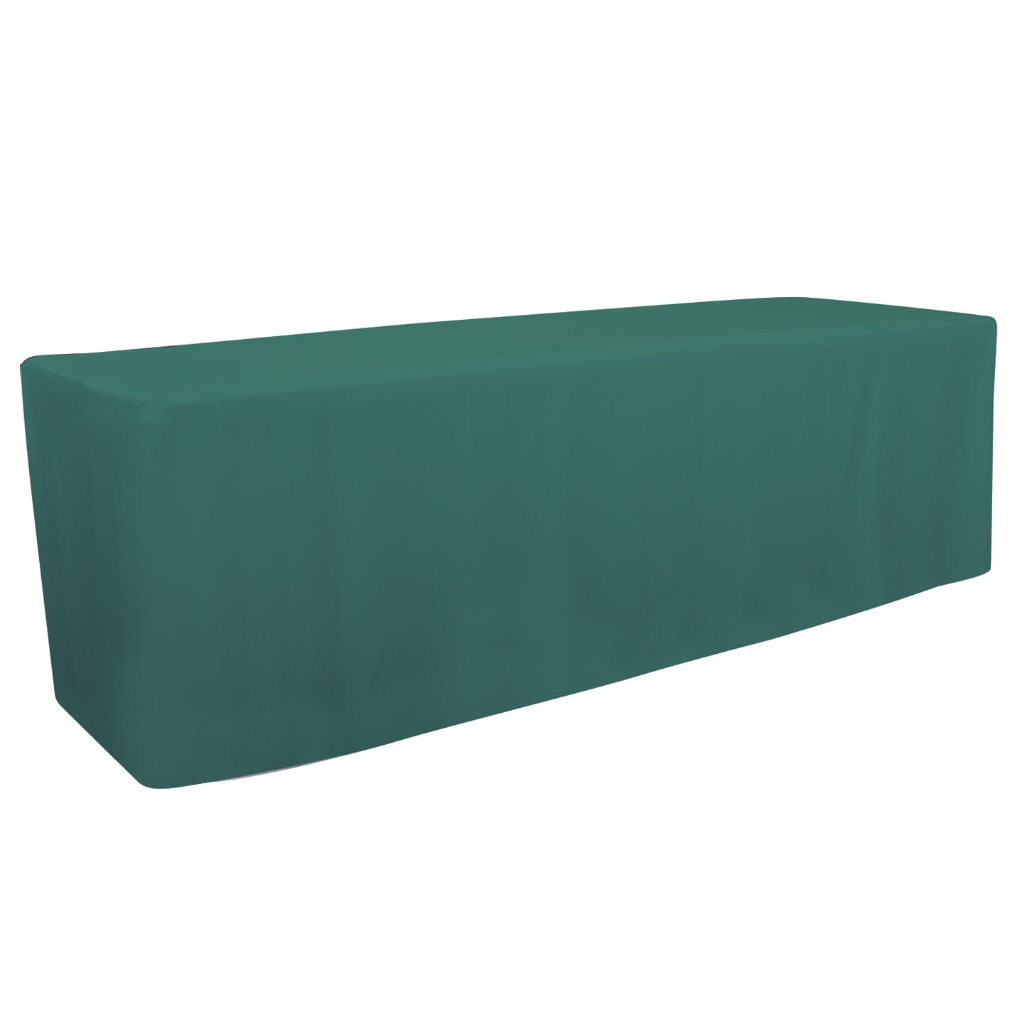 4' or 6' or 8' Fitted Table Throw (Unimprinted Clearance Colors)
