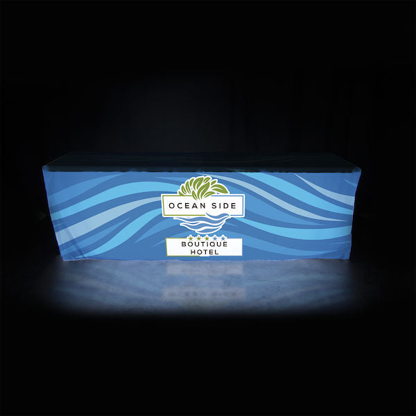 8' Fitted Throw Glo Backlit LED