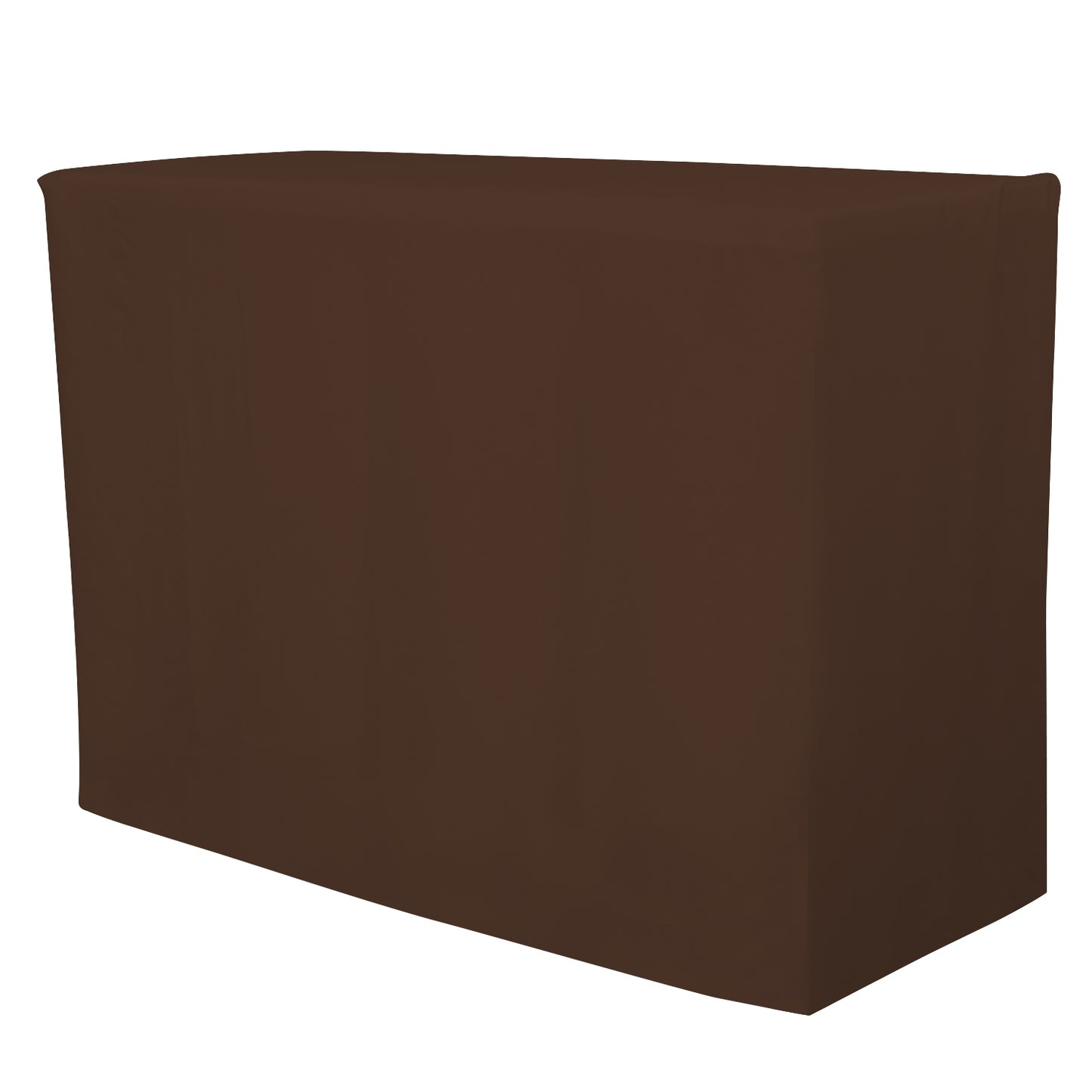 4' or 6' or 8' Fitted Table Throw (Unimprinted Clearance Colors)