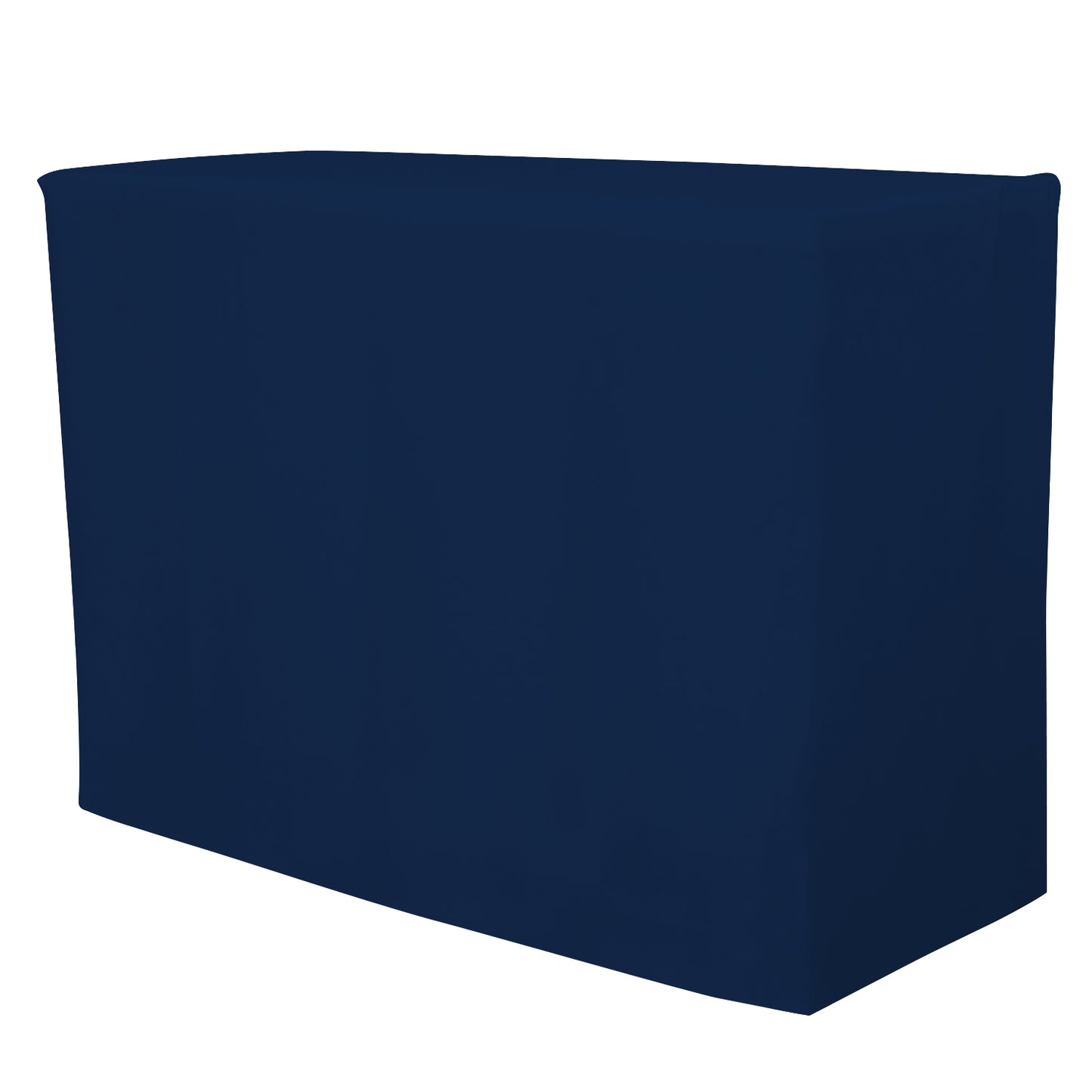 4' or 6' or 8' Fitted Table Throw (Unimprinted Clearance Colors)