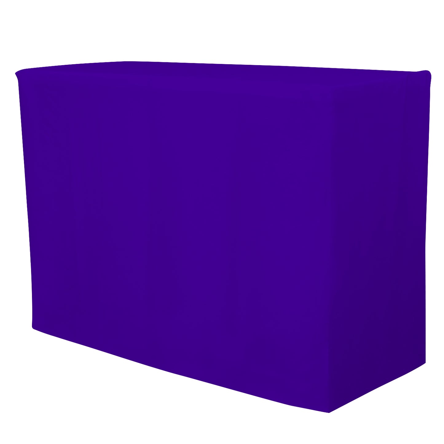 4' or 6' or 8' Fitted Table Throw (Unimprinted Clearance Colors)