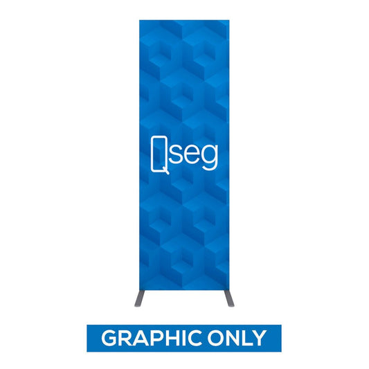 1.6 x 2.4 ft. QSEG Full Custom Print Graphic Only (50x150) - 123Displays