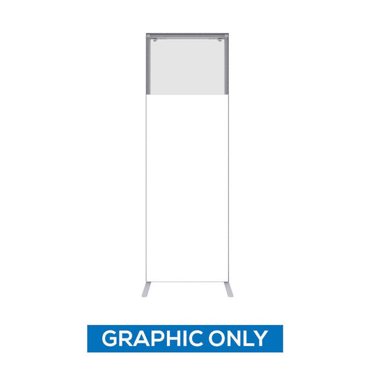 1.6 x 2.4 ft. QSEG Printed with 28in Clear Window Graphic Only (50x150) - 123Displays