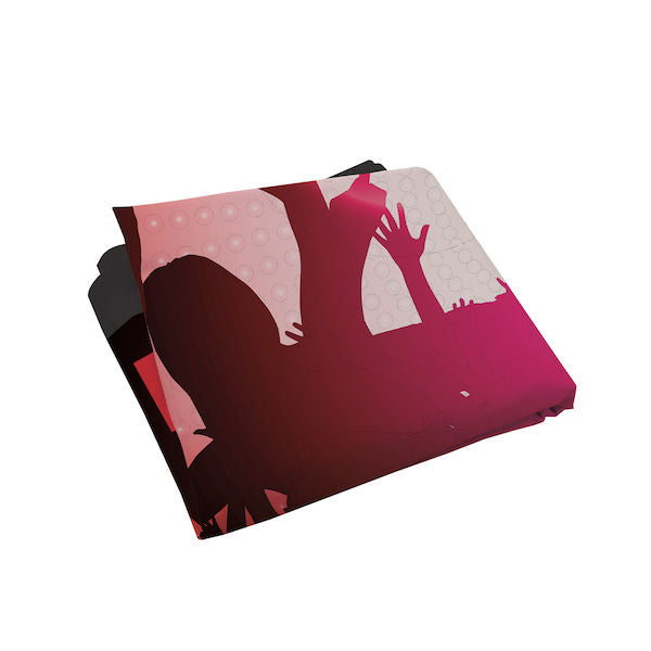 9' Claw Sail Sign Kit (Fabric Mesh with Scissor Base)