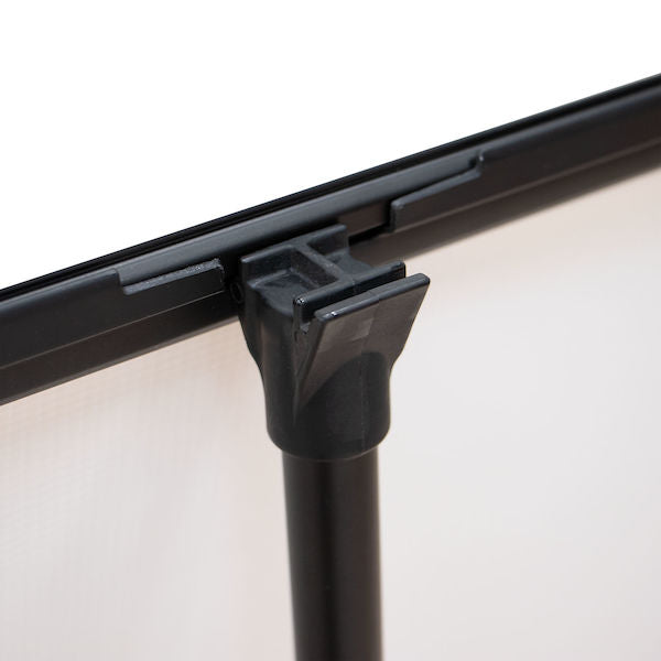 4' or 5' Outdoor A-Frame Retractor Banner (No-Curl Opaque or 13oz Vinyl)