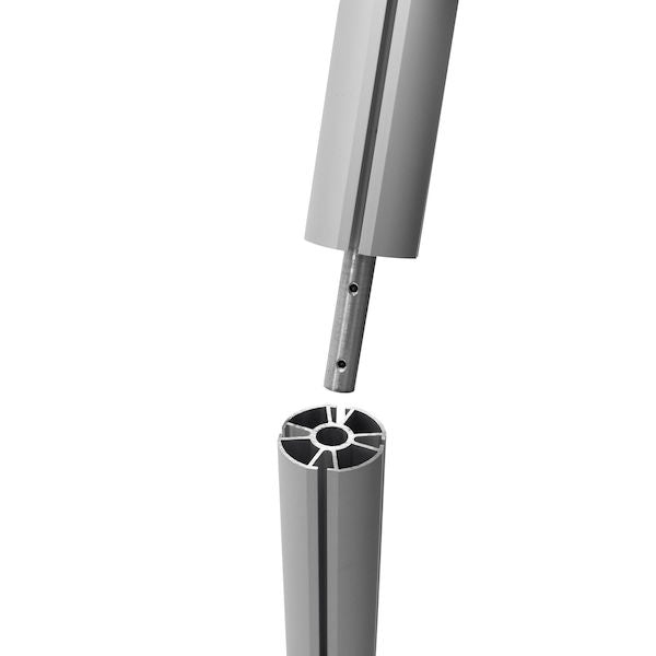 Flex Banner Display Single-Banner with Lit Rack Kit