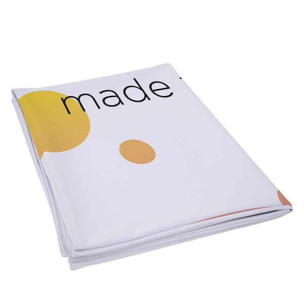 Flex Banner Display Single-Banner with Lit Rack Kit