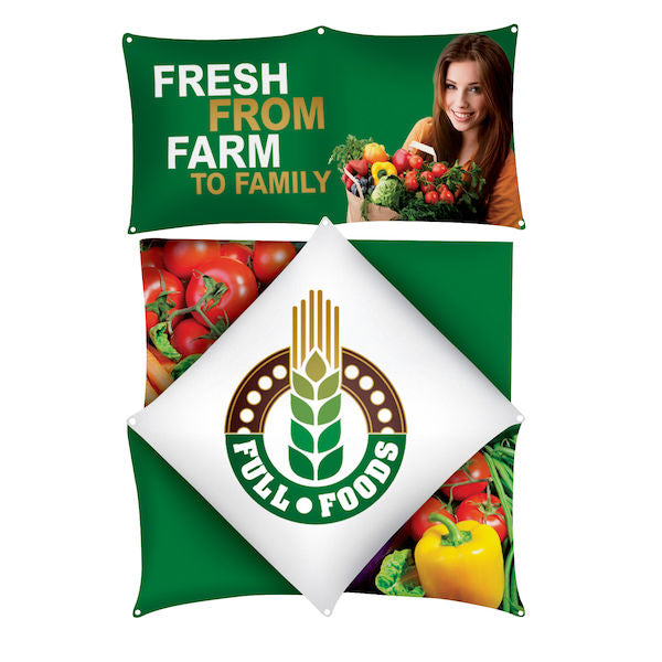 2.7ft x 4ft Micro GeoMetrix Diamond Double Stack Kit