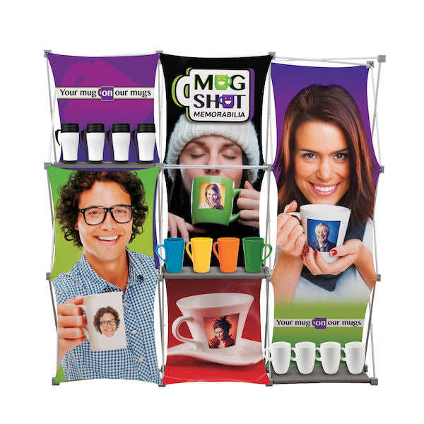 7.5ft x 7.5ft Deluxe GeoMetrix 9-Quad Step Kit