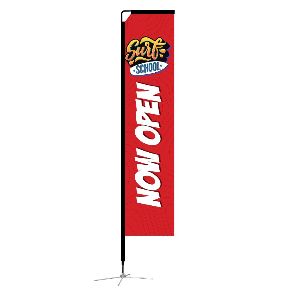 9.8 ft. Mamba Rectangle Large Flags