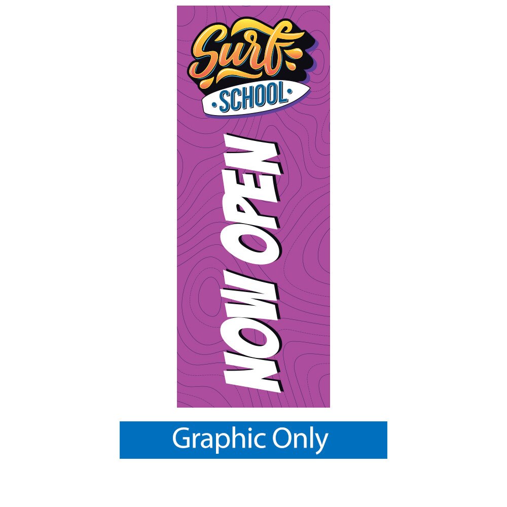 7 ft. Mamba Rectangle Medium Flags