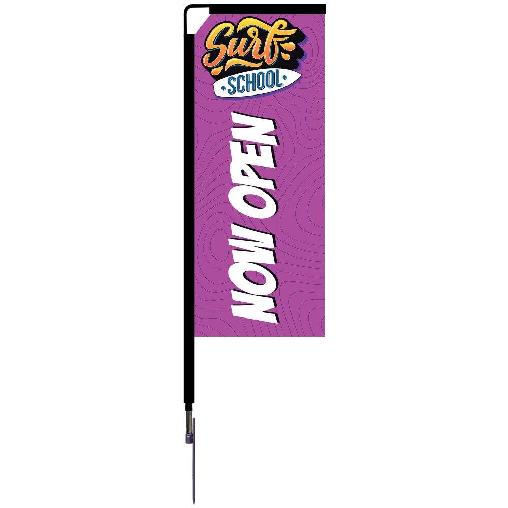 7 ft. Mamba Rectangle Medium Flags
