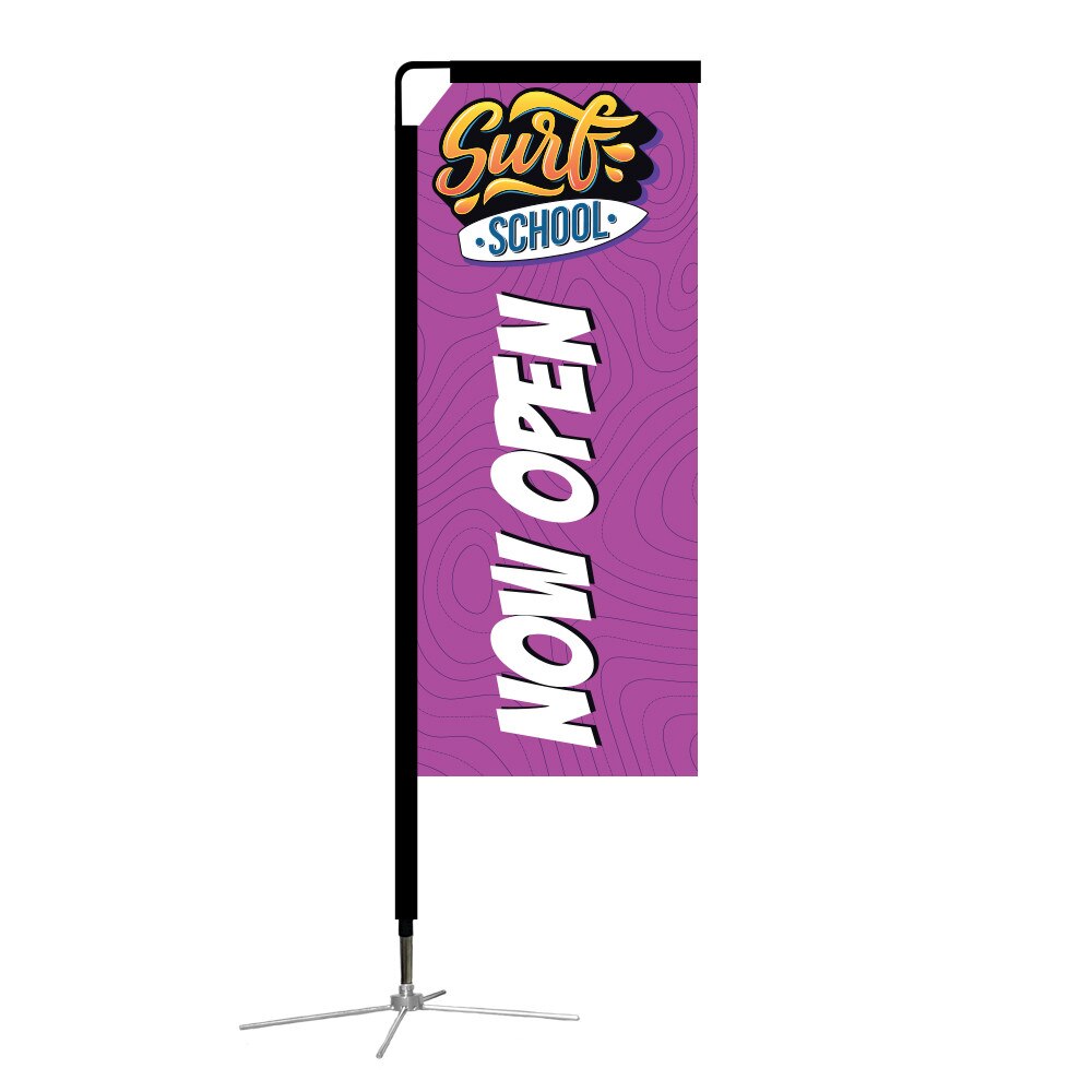 7 ft. Mamba Rectangle Medium Flags