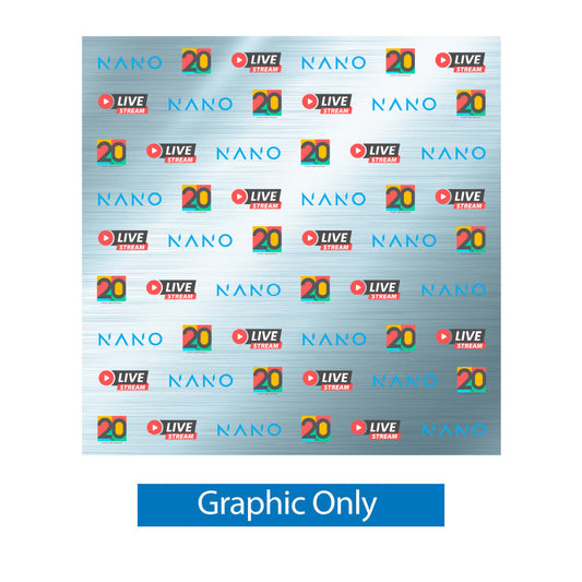 8ft x 7.5ft ONE CHOICE® Slider Banner Stands (Graphic Only) - Versatile, High-Quality Event Display Banner