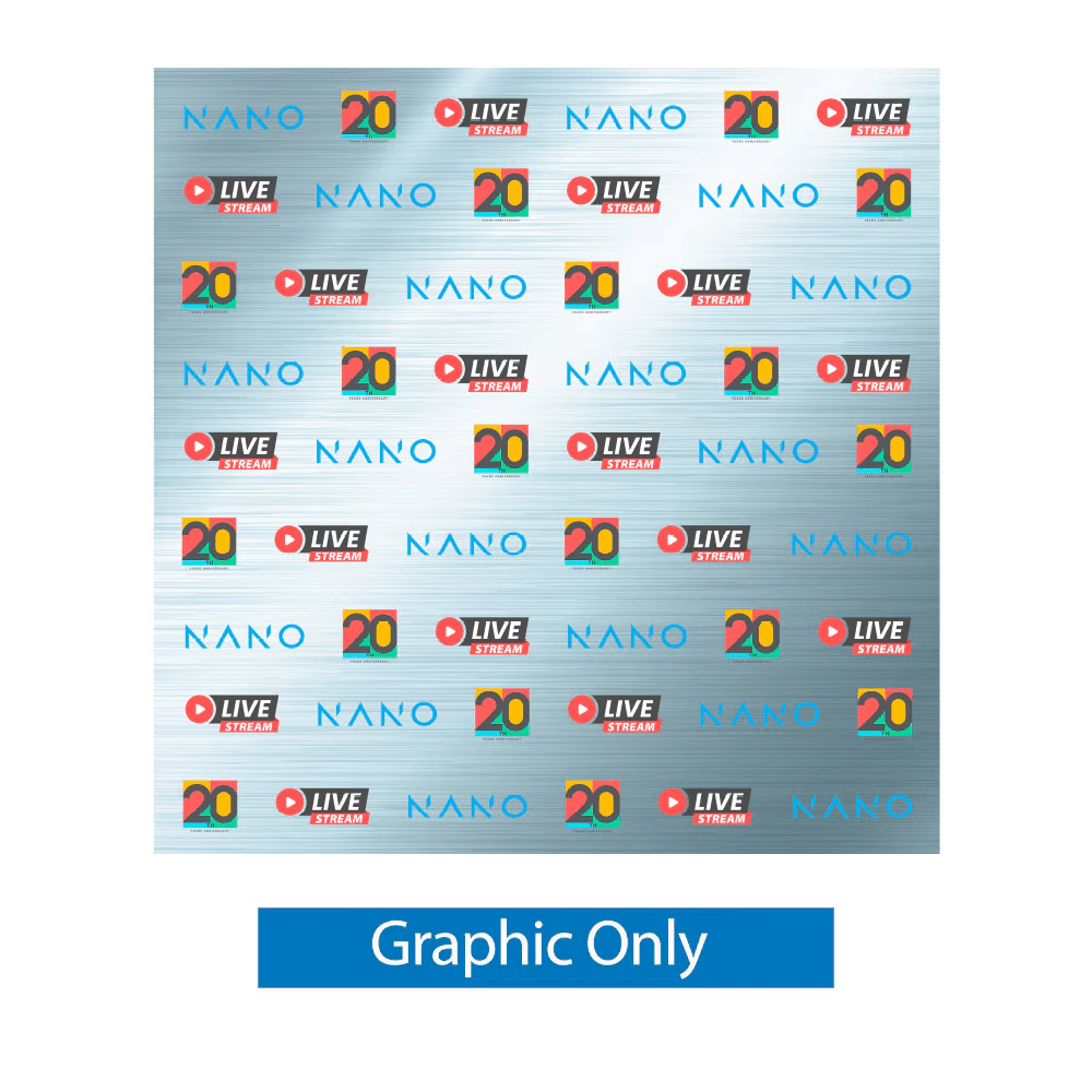 8ft x 7.5ft ONE CHOICE® Slider Banner Stands