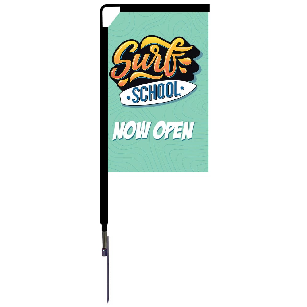 4 ft. Mamba Rectangle Small Flags – 123Displays
