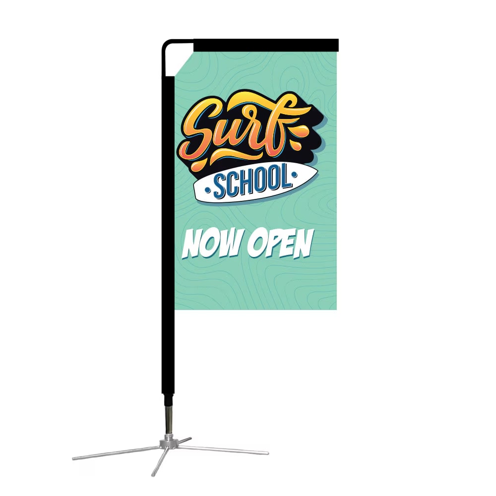 4 ft. Mamba Rectangle Small Flags – 123Displays
