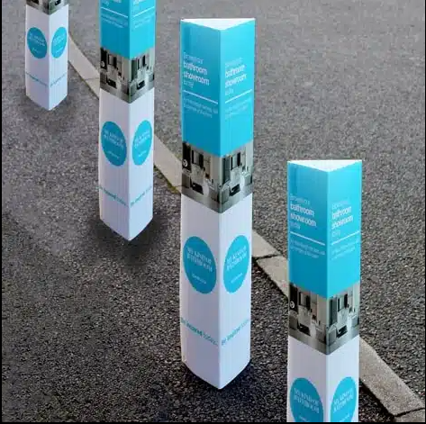 Coroplast Bollard Covers 4mm