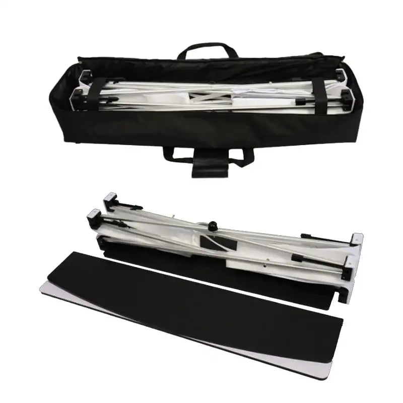 Pop Up Counter Table With Shelf