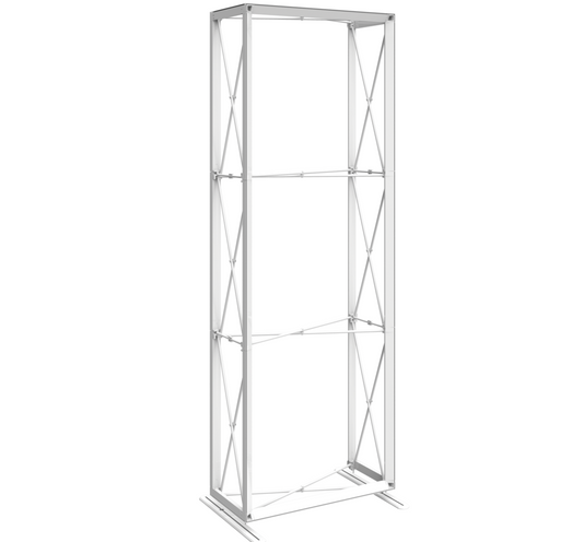 2.5ft x 8ft Embrace Push-fit Tension Fabric Display (Hardware Only)