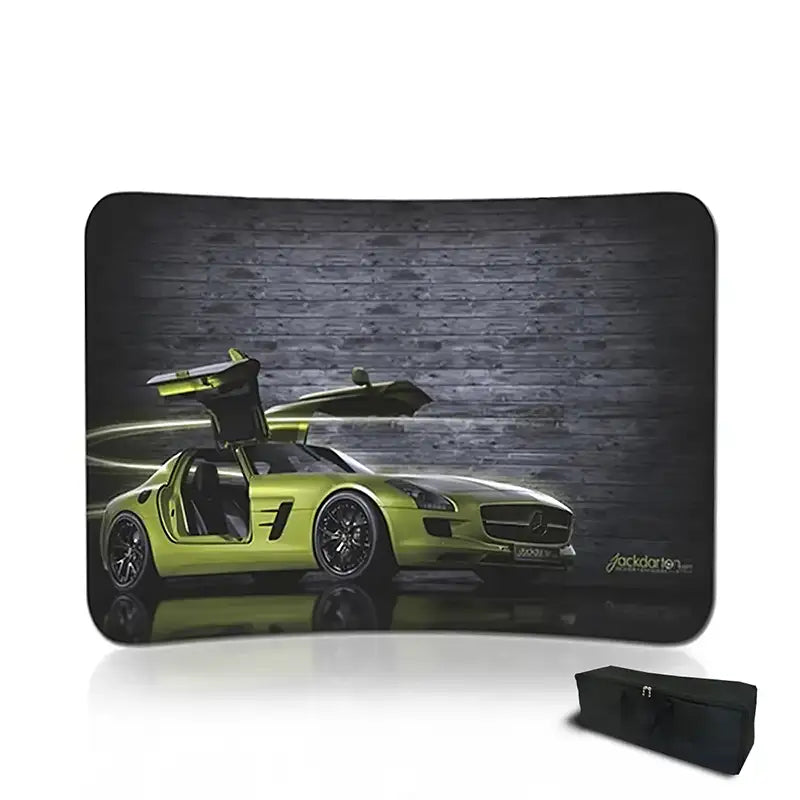 EuroFit Curved Fabric Tube Display - 8x8 ft